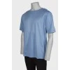Men's gray-blue t-shirt
