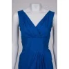 Blue dress with belt