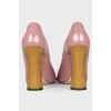 Arielle Half Moon pink shoes