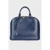 Blue Epi Alma PM vintage bag