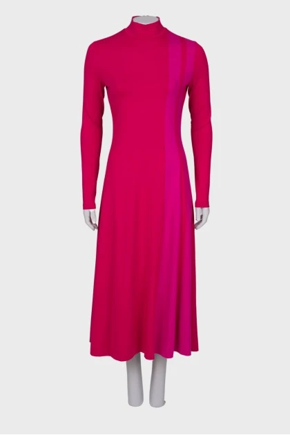 Pink maxi dress with tag