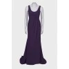 Purple maxi dress