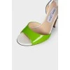 Sandals multicolor stiletto heels