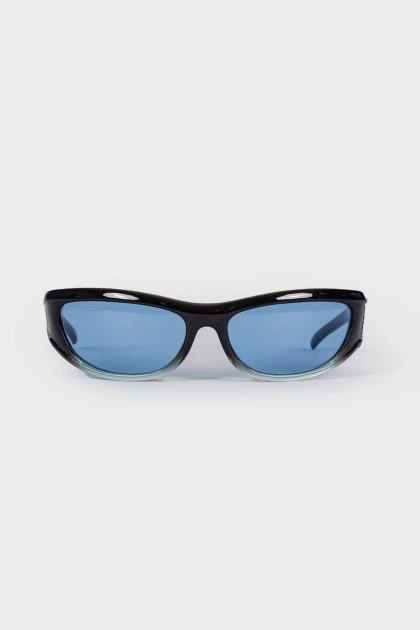 Gradient frame sunglasses