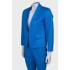 Classic blue suit with trousers
