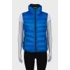 Sports blue vest