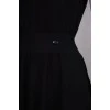Black close-fitting dress