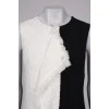 Black and White Wool Dress with Tag