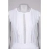 White openwork dress