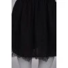 Silk openwork skirt