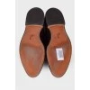 Men's leather tassel loafers