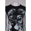 Long top with lion print
