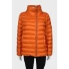 Orange Quilted Jacket ChangeClear
