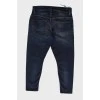 Men's vintage blue jeans