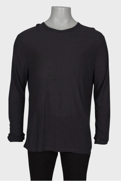 Men's gray longsleeve with tag