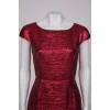 Red sparkly sheath dress