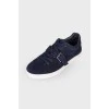 Men's dark blue sneakers