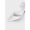 White Pointed Toe Sandals