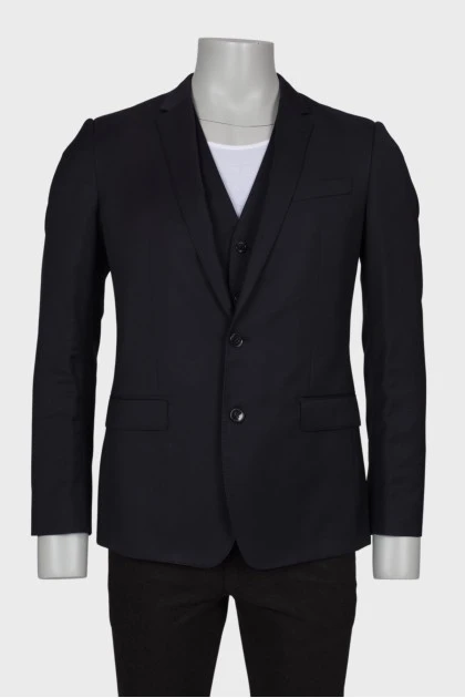 Men's jacket and vest set