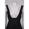 Lace dress with straps