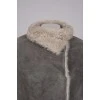 Sheepskin coat made of genuine leather