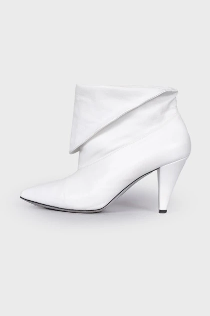 Fold-over ankle boots