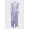 Pleated lavender dress with tag