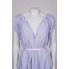 Pleated lavender dress with tag