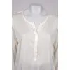 Sheer silk blouse