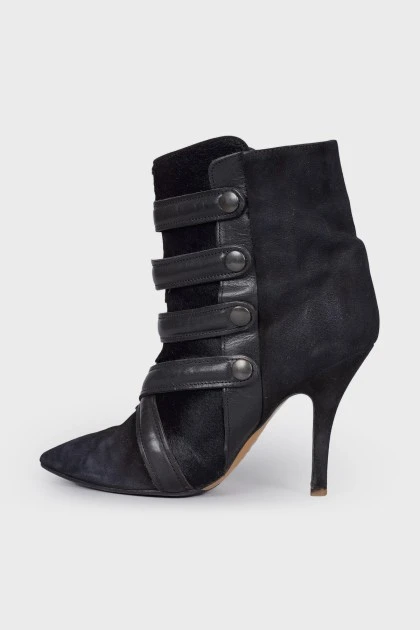 Tacy Suede Ankle Boots