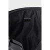 Men's briefcase Tessuto and Saffiano Leather