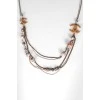 Reversible beaded necklace