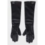 Long leather gloves