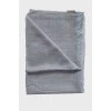 Cashmere gray scarf