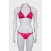 Pink Whisper swimsuit with tag