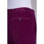 Purple corduroy trousers
