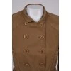 Brown double-breasted jacket