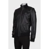 Men's leather jacket