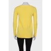Cashmere yellow sweater with tag