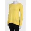 Cashmere yellow sweater with tag