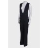 Wool navy classic jumpsuit