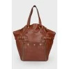 Downtown leather bag