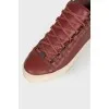 Arena men's leather sneakers