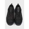 Men's sneakers with transparent soles