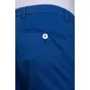 Men's classic blue trousers