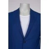 Men's classic blue suit