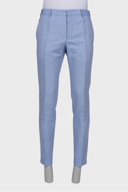 Men's linen trousers