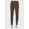 Men's brown trousers