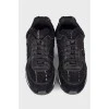 Tweed black sneakers