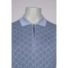 Men's polo with a pattern